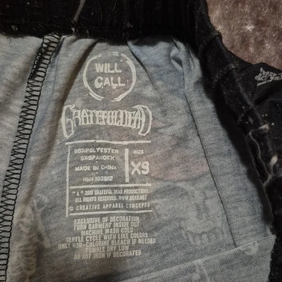 Grateful Dead Pajama Pants - XS - Picture 3 of 4